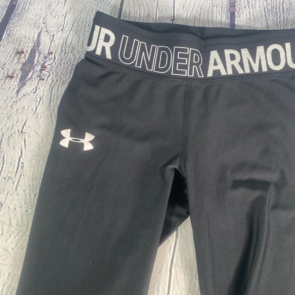 Under Armour HeatGear Capri Leggings - Picture 3 of 5
